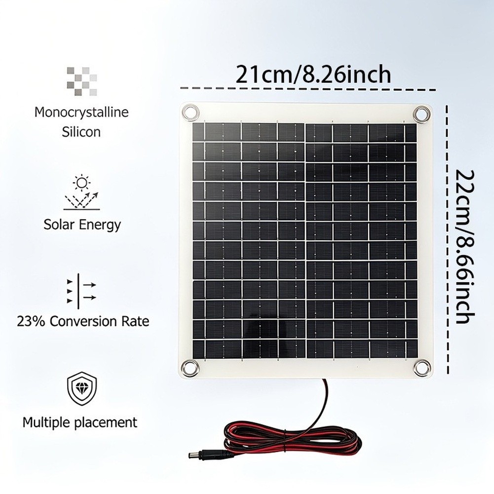 12W Kompaktes Solarpanel mit L – Sustainable Living Environment Bewertung und Preis