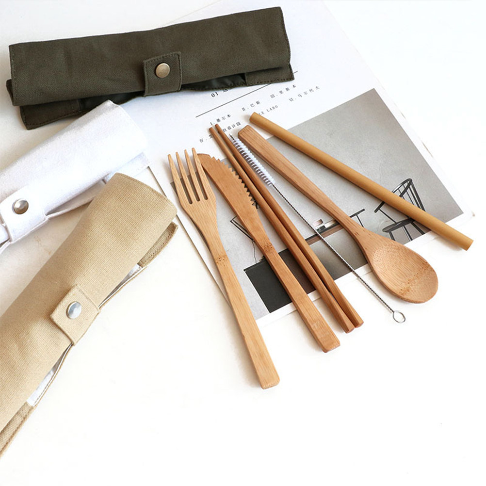 6-teiliges Bambus-Besteckset N – Bamboo Cutlery Travel Bewertung und Preis